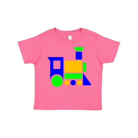 

Inktastic Cute Colorful Train Gift Toddler Boy or Toddler Girl T-Shirt