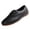 Fashion Shoes - Black, variant on Oxfords for Women Closed Toe Almond Front Slip On Sneakers Smooth Faux Leather Laceless Eyelet Detail Minimalist Classic Walking Shoes for Outdoor Travel