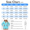 thumbnail image 5 of Ocean Blues Women's Long Sleeve One Piece Bathing Suit Athletic Boyleg One Piece Swimsuit UPF 50+ Sun Protection Rash Guard, 5 of 9