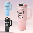 thumbnail image 5 of SpaceMuse 32oz Stainless Steel Insulated Tumbler with Handle and Straw – Double Wall Insulated, Leak-Proof Travel Mug, Cup Holder Compatible(Black), 5 of 5