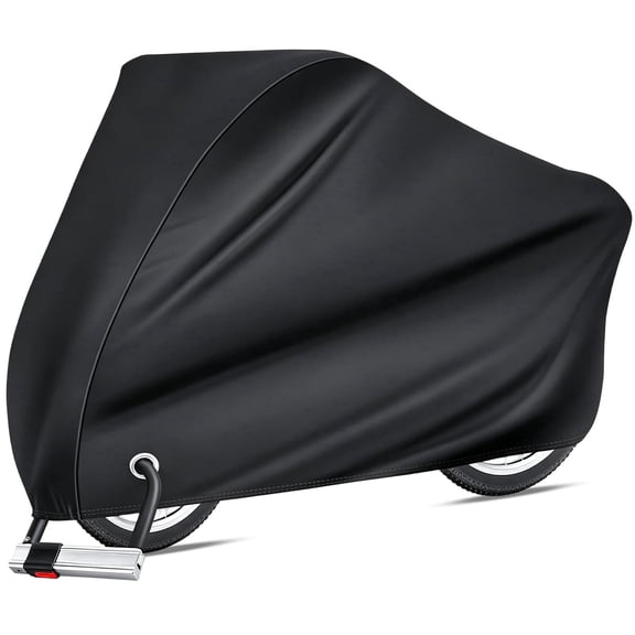 Gsycle Bike Cover Waterproof Outdoor, Bicycle Covers with Lock Holes, Storage Bag, 210D Oxford Fabric Rain Dust UV Wind Proof for Mountain Road Electric Bike Outdoor Storage