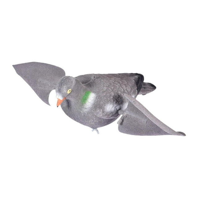 S SERENABLE Rotating Wing Dove Decoy Artificial Pigeon Model for Crafts Festival Outdoor