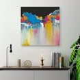 thumbnail image 3 of Colorful Drips by Willowbrook Fine Art Canvas Art Print, 3 of 4