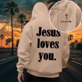 thumbnail image 1 of WILLBEST Sudaderas para Hombre Sudaderas con Capucha y Sudaderas para Hombre Sudadera con Capucha Informal Holgada con Estampado para Uso Diario Otoño Invierno Cómoda XGrande, 1 of 8
