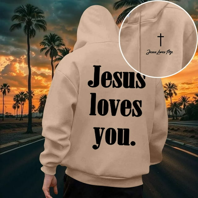 WILLBEST Sudaderas para Hombre Sudaderas con Capucha y Sudaderas para Hombre Sudadera con Capucha Informal Holgada con Estampado para Uso Diario Otoño Invierno Cómoda XGrande