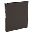thumbnail image 2 of Economy Non-View Binder With Round Rings, 3 Rings, 1" Capacity, 11 X 8.5, Black, (3301) | Bundle of 5 Each, 2 of 7