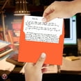 thumbnail image 3 of Dark Orange A7 Bright Color Envelopes - 5 1/4 x 7 1/4 Inches - Perfect for 5x7 Photos, DIY Arts and Crafts Cards - for Professional and Homemade Projects - Value Pack of 50 Envelopes, 3 of 5