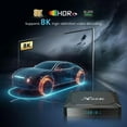 thumbnail image 3 of Android TV Box, IPTV Box 4GB+32GB RK3528 Quad-Core Support 8k HD 3D, WiFi6+BT5.0, Smart TV Box Android 13, Multimedia Player, 3 of 4