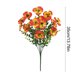 thumbnail image 3 of Arreglo floral artificial de pensamientos y eucalipto para decoración de bodas, adornos de sala de estar, estilismo de escenas y centros de mesa florales., 3 of 6