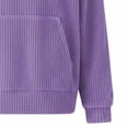 thumbnail image 6 of Yutgune Men's Pullover Hoodie, Casual Long Sleeve Hooded Sweatshirt with Pocket for Fall and Winter, 6 of 6