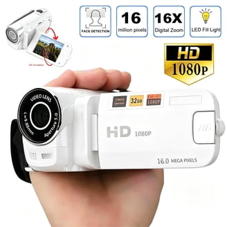 Vivitar Full Size 8K Studio Video Camcorder, 64MB, Ultra HD, Black