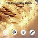thumbnail image 2 of Medidores de luces navideñas, 100 unidades, blanco cálido, conectables por UL, 2 of 6