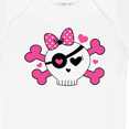 thumbnail image 4 of Inktastic Girl Pirate Skull Valentine Girls Baby Bodysuit, 4 of 5
