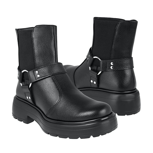 BOTINES GREEN LOVE MUJER 95114 SIMIPIEL NEGRO