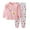Toddler 2-Piece Outfit D-204 Light Pink, variant on Baby Girls Clothes Baby Girls Outfit Long Sleeve Ruffle Romper Floral Pants Headband Sets 0-18 Months Fall Winter Outfit 2PC Long Sleeve Pajamas Set 3 6 9 12 18 24 Months 2T 3T