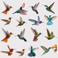 thumbnail image 1 of Un conjunto de hermosas pegatinas de ventana de pájaros para el dormitorio, la sala de estar, la cocina, el arte, la decoración del hogar TUNC Sencillez, 1 of 4