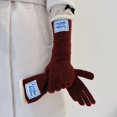thumbnail image 4 of Women'S Long Winter Warm Gloves, Versatile Casual Gloves with Wool, Soft Winter Gloves with Two-Finger Touch Screen Capability., 4 of 14