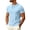 Light Blue_#02, variant on Sewkxo Crewneck Tshirts Men Plain T Shirts Relaxed Fit Basic Tees Soft,White 2XL