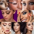 thumbnail image 3 of Paleta de sombras de ojos Virtegasas Glitter 9 colores a prueba de agua, 3 of 7