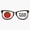 1pcs, variant on Food Nerd Tomato Broken Eyeglasses Smart Intelligent Scholar Garden Crop Decal For Notebook Sticker
