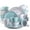 Blue and Beige, variant on Vancasso Dinnerware Sets, Stoneware Dinner Set for 8, 32-Piece Round Blue and Beige, Series Vine