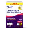(3 pack) (3 Pack) Equate Acid Reducer Omeprazole Delayed Release Wildberry Mint Tablets, 20 mg, 42 Ct, 3 Pk - Treats Frequent Heartburn