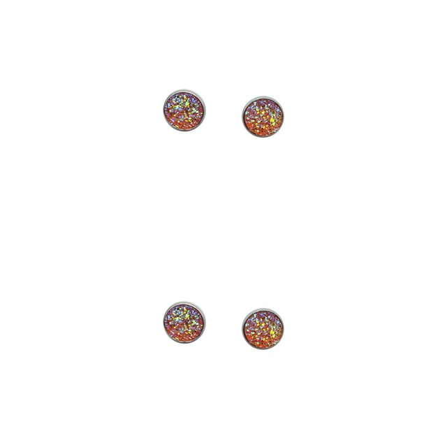Minnieouse Pendientes de aliento para bebé, gotas para los oídos redondas, joyería exquisita, decoraciones para orejas universales, pendientes circulares Tipo25 2piezas Minnieouse CBP266656