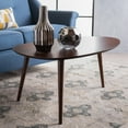 thumbnail image 2 of GDF Studio Cilla Mid Century Modern Wood Tripod Coffee Table, Walnut, 2 of 8