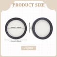 thumbnail image 2 of 15Pcs Round Felt Bead Design Boards 1.55Inch Dark Gray Felt Beading Mat DIY Beading Boards Storage Tray, 2 of 5