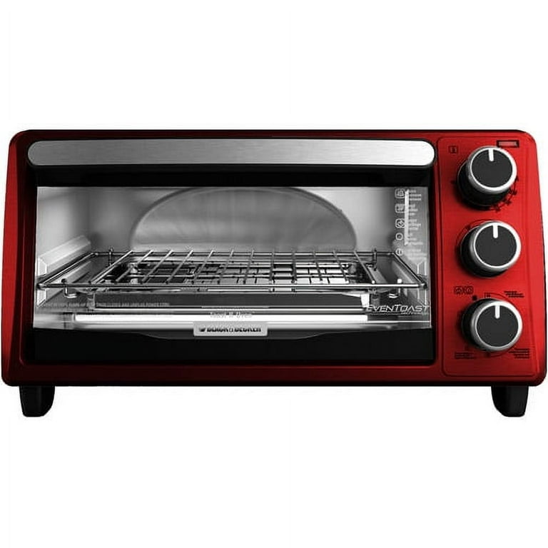 Black+Decker™ 4-Slice Countertop Toaster Oven TO1373SSD