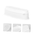 thumbnail image 4 of Raindrops 2Pcs Nails Powder Tray White Convenient Nail Art Tool for Clean Manicure Use, 4 of 7
