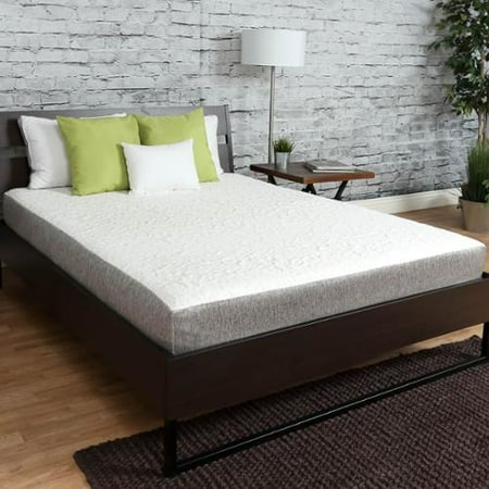 Graphite Firm Shaft - Somette Firm 8 inch full size Graphite Gel Memory Foam Mattress