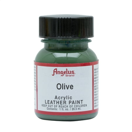 UPC: 0086366712726 | Angelus® Acrylic Leather Paint  1 oz.  Olive