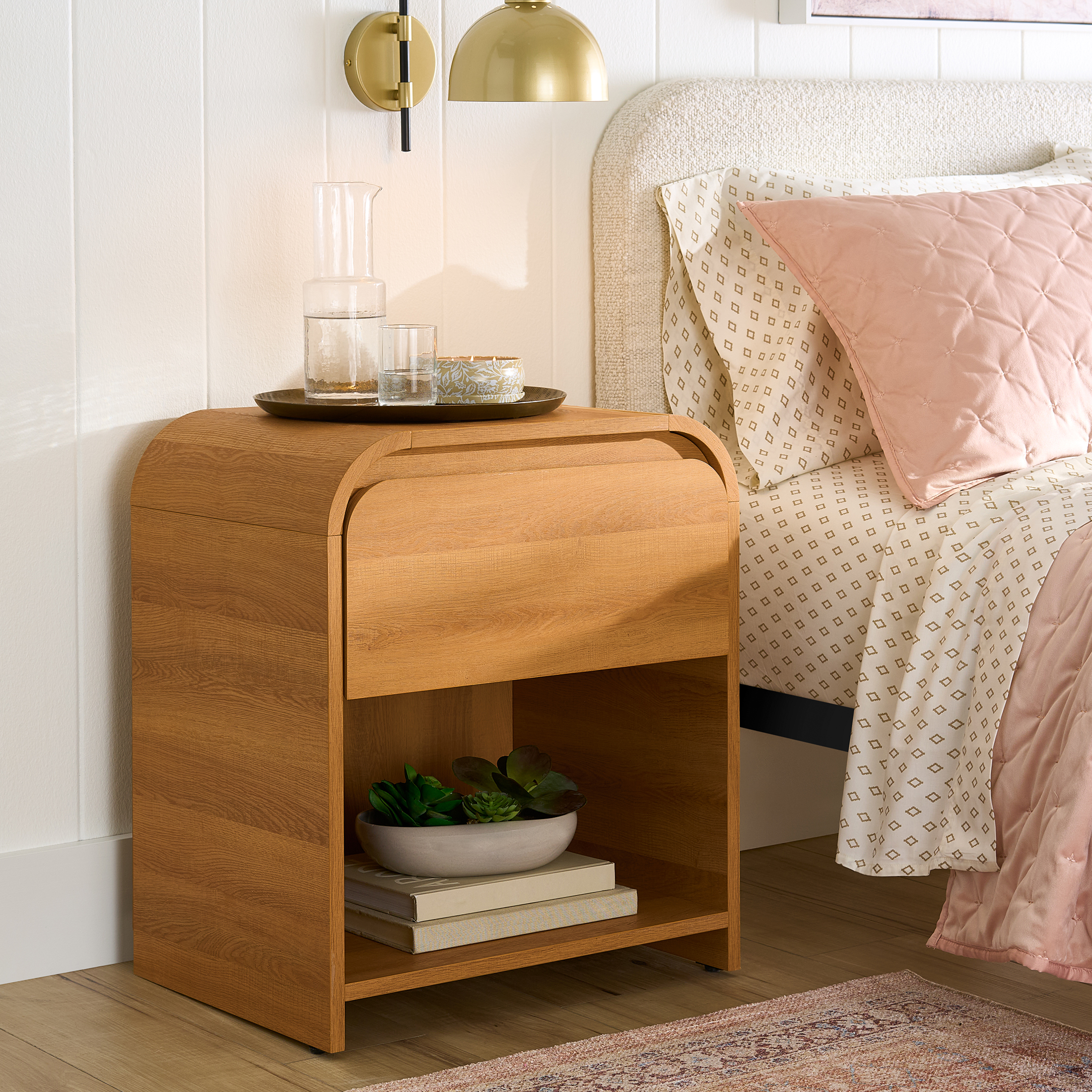 Better Homes & Gardens Juliet Nightstand With USB photo 1
