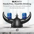 thumbnail image 5 of BLKSMITH Viking Drinking Hat | Viking Helmet | Drinking Accessories for Parties & College | Fits 16" - 24" Head, 5 of 6