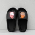 thumbnail image 5 of House Slippers for Woman Man Slip-on Round Toe Unisex Flat Heel Slides Men's And Women's Fashion Casual Couple Indoor Print Thick-Soled Comfortable Home Slippers, 5 of 9