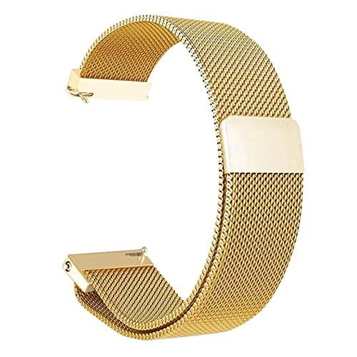 22mm Watch Bands Compatible for Samsung Galaxy Watch 3 45mm Band Galaxy Watch 46mm Gear S3 Stainless Steel Magnetic Mesh Watch Band for Men Women Walmart