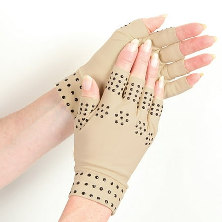 Magnetic Infused Arthritis/Pain Relieving Therapeutic Gloves - Heals Arthritis, Inflamation, Joints, and
