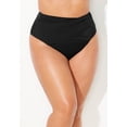 thumbnail image 4 of Swimsuits for All Women's High Waist Twist Swim Brief, 4 of 6