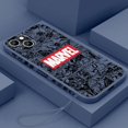 thumbnail image 1 of Marvel superhero cartoon For Apple iPhone 15 14 13 12 11 Pro Max Plus 8 7 SE Liquid Left Rope Phone Case Capa Soft Cover DMH, 1 of 7