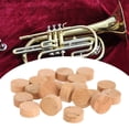 thumbnail image 1 of 20 Pcs Tampons en Liège 9,5 mm pour Trompette et Trombone, Accessoires de Réparation Durables, Faciles à Utiliser pour la Réparation d'Instruments de Musique, 1 of 7