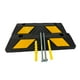 thumbnail image 3 of Phasa Par Tope Estacionamiento 56cm Hule Negro Reflejante Kit uso rudo, 3 of 5
