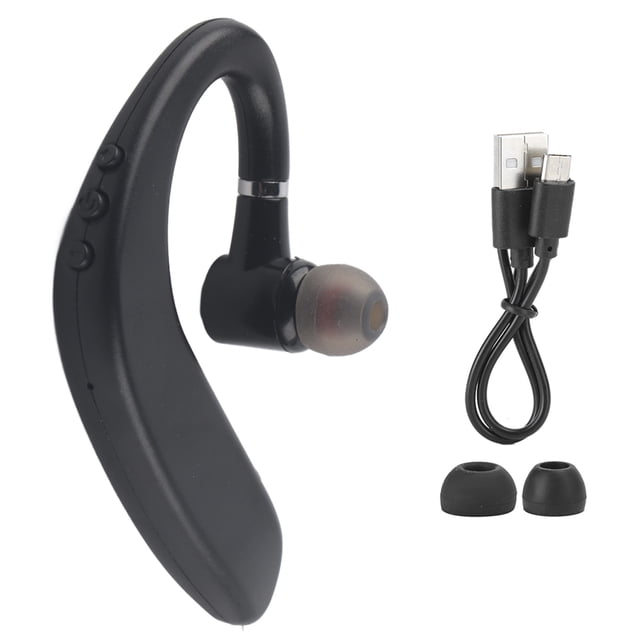 Auriculares Bluetooth con gancho para la oreja para negocios, estéreo inalámbricos, supraaurales