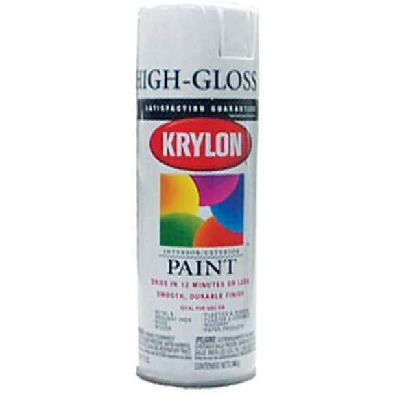 Krylon Interior/Exterior Spray Paint 12 oz. - Flat White