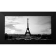 thumbnail image 2 of PhotoINC Studio 14x9 Black Modern Framed Museum Art Print Titled - The Eiffel Tower, 2 of 5