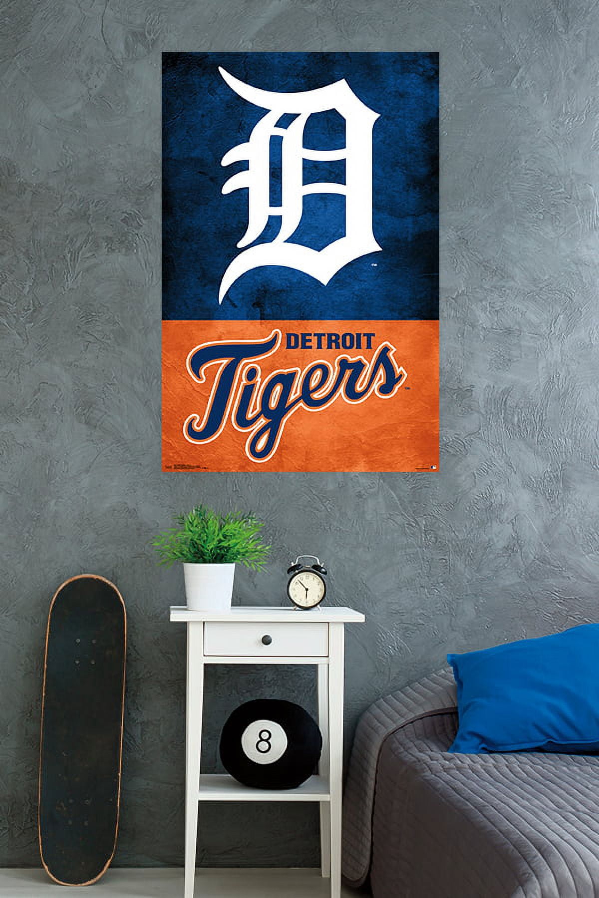 MLB Detroit Tigers - Logo 18 Wall Poster, 22.375" x 34"