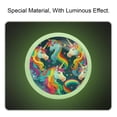 thumbnail image 2 of Unicorn Fluorescent Drawer Pulls with Screws: Round 4-Pack Glow-in-the-Dark Knobs – Suitable for Cabinets, Wardrobes, Dressers, 2 of 6