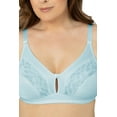 thumbnail image 6 of Plusform Tricot and Lace Keyhole Bra 2-Pack 1629, 6 of 8
