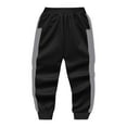 thumbnail image 4 of Agkizg Matching Sets for Kids Clothing Long Sleeve Hoodie and Athletic Pants 2 Piece Fall Winter Boys Kids Activewear Outfit Sets, 4 of 4