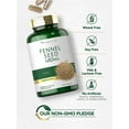 Fennel Seed 480mg 200 Capsules Herbal Supplement by Carlyle